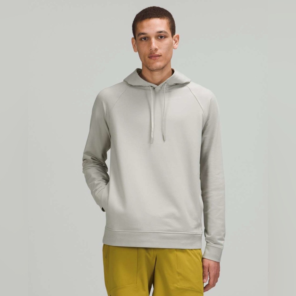 Lululemon Men’s Gray City Sweat Pullover Hoodie (Size XL)